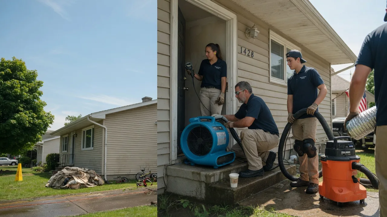Water Damage Restoration in Milan, IN near me